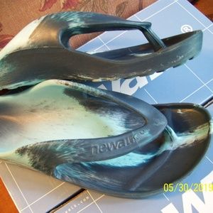 BIRKENSTOCK Newalk OZ3 Tye Dye Blues 37/6 UNIQUE!